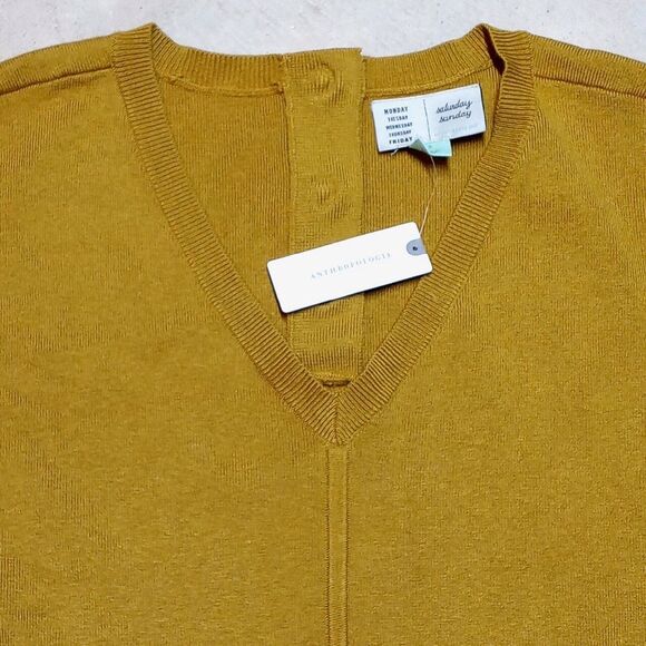 NWT Anthropologie Saturday/Sunday Chrissy Tunic Sweater Mini Dress - Size Small - Picture 2 of 8